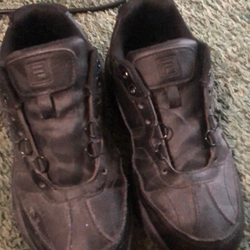Black Fila shoes